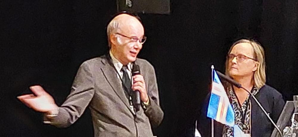 Åke Söderlund och Anna Grönholm