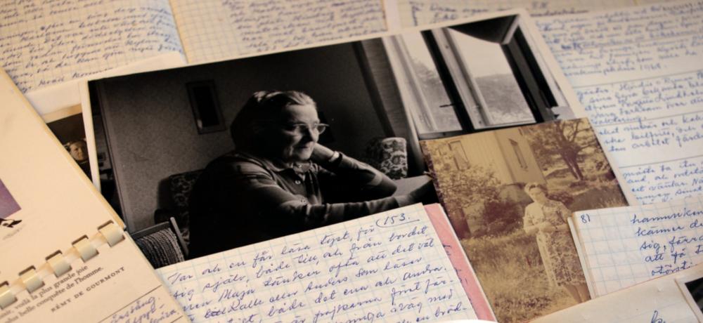Privata handlingar ur Anni Blomqvists arkiv